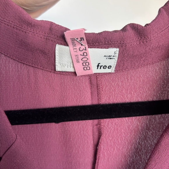 Aritzia Wilfred Mauve Button Down Dress (S) - Picture 3 of 5